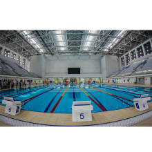 Estructura de acero prefabricada Sports Hall Space Marco de piscina para la piscina